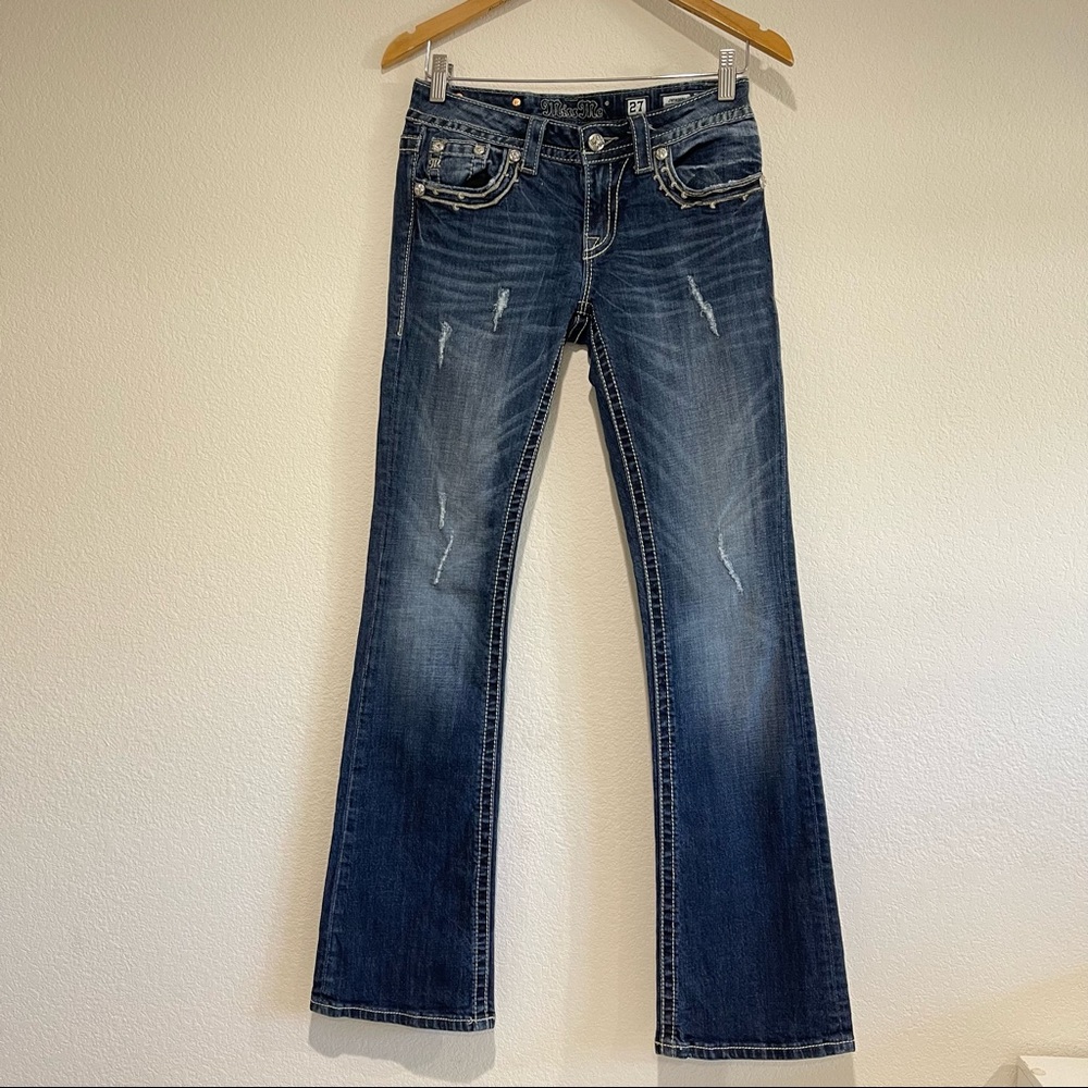 Miss Me Women's Blue Boot Cut Jeans